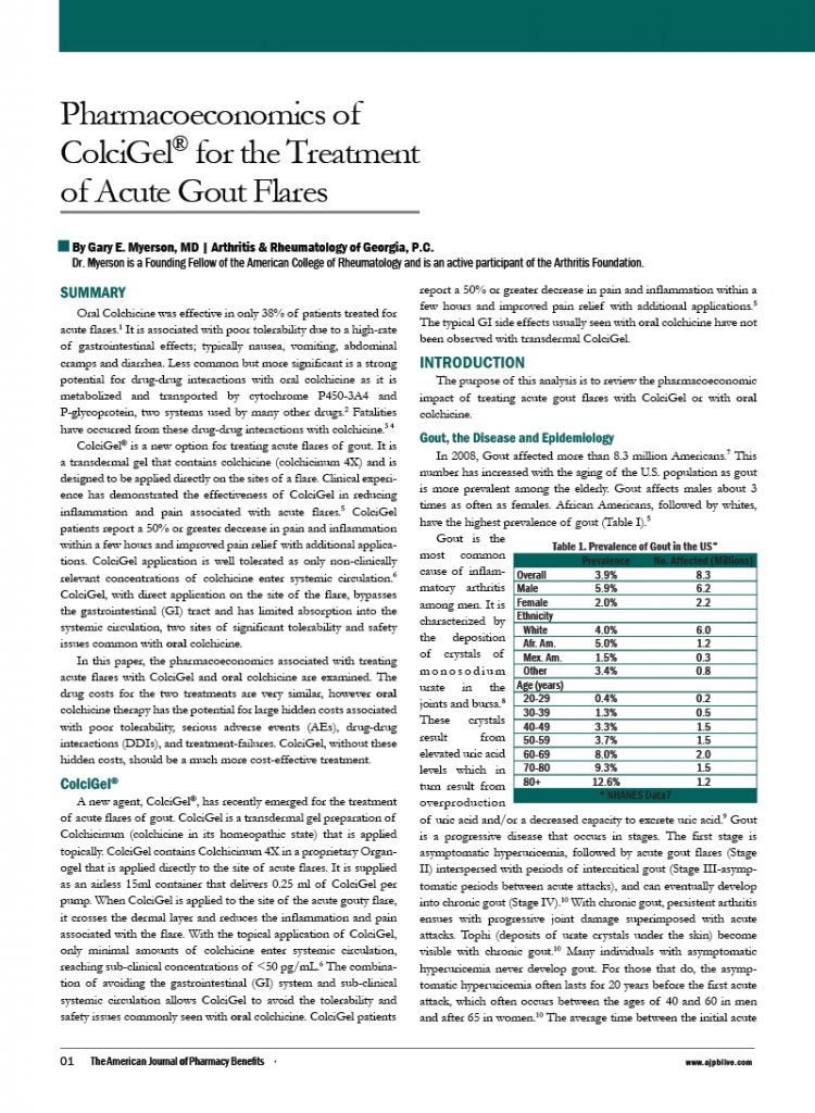 ColciGel Gensco Pharma